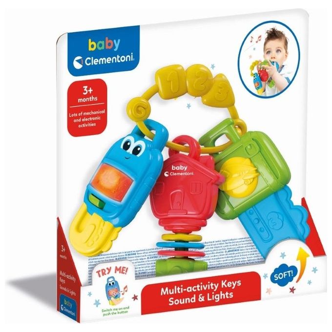 Multi-activity Keys Suoni e luci (3m+) BABY 17914
