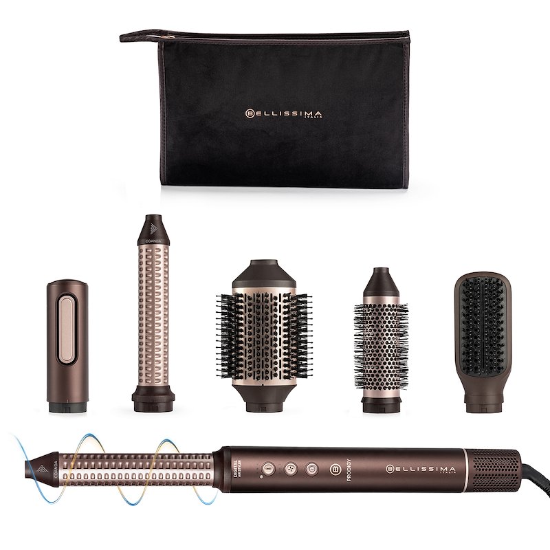 Multi Styler BELLISSIMA PRODIGY, Potenza massima 1200 W, in Altro rivestimento, 3 temperature, Deep brown, Rose nude