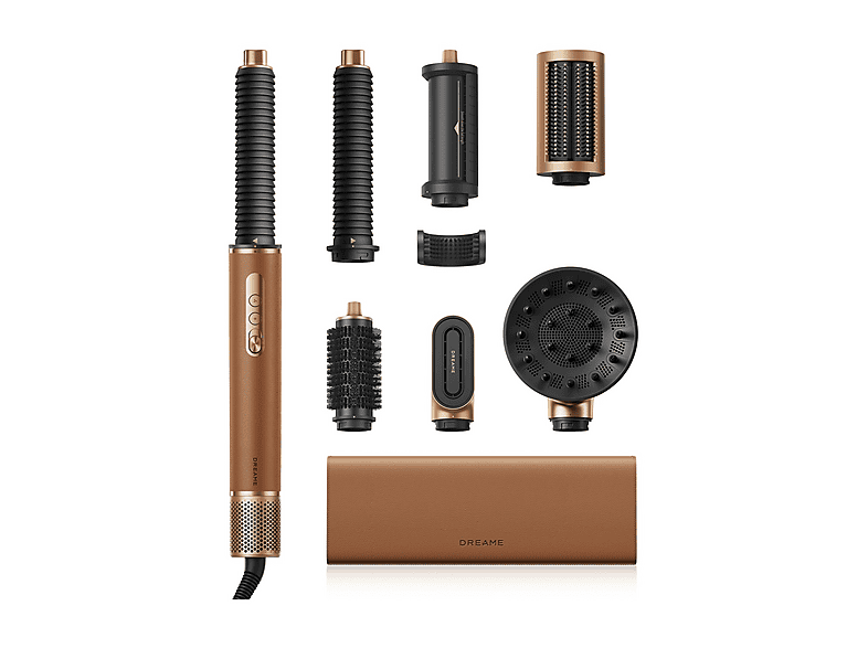 Multi Styler DREAME AirStyle Pro 2 Gold, Potenza massima 1300 W, in Altro rivestimento, Temperatura max 80 °C, 3 temperature, Gold