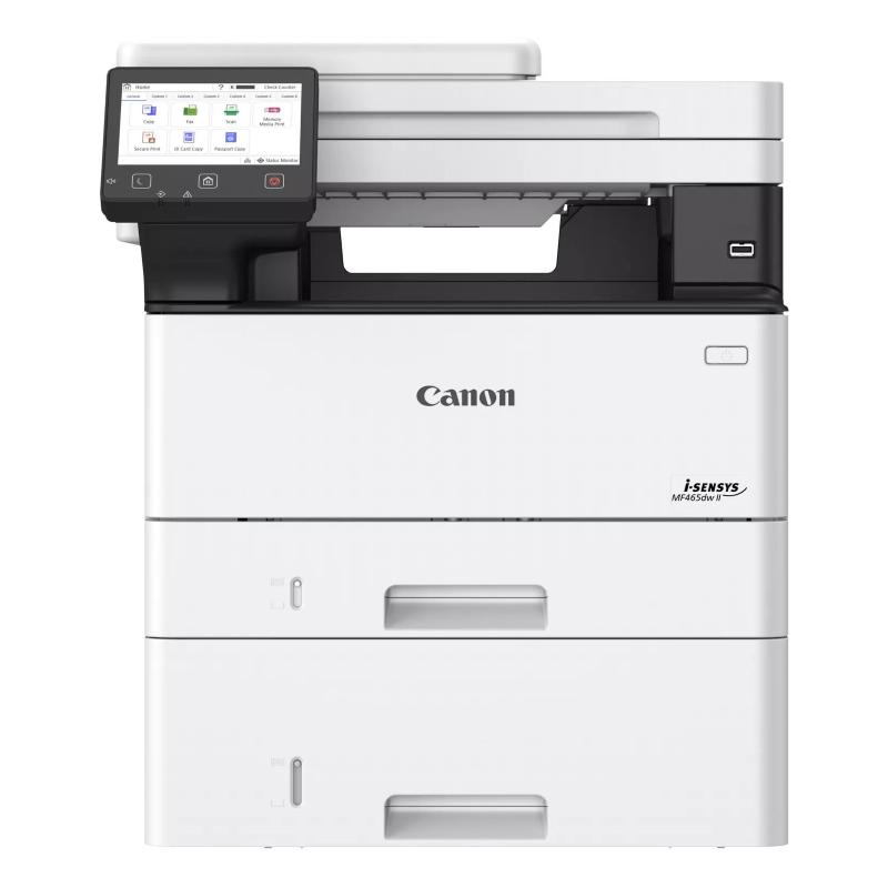 Multifunzione canon laser i-sensys mf465dw ii a4 40ppm 250ff dadf lan usb wifi display 7188c007