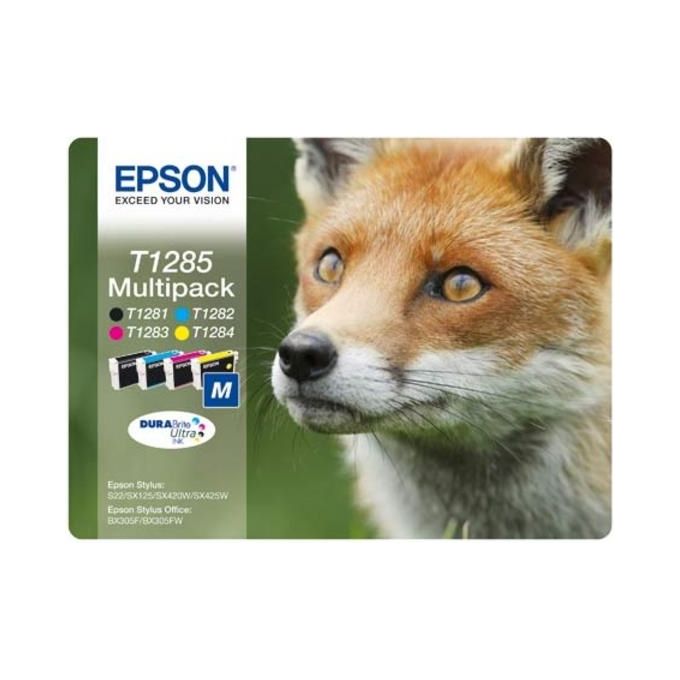Multipack 4 cartucce EPSON Volpe (T1825M) Nero, Giallo, Ciano, Magenta