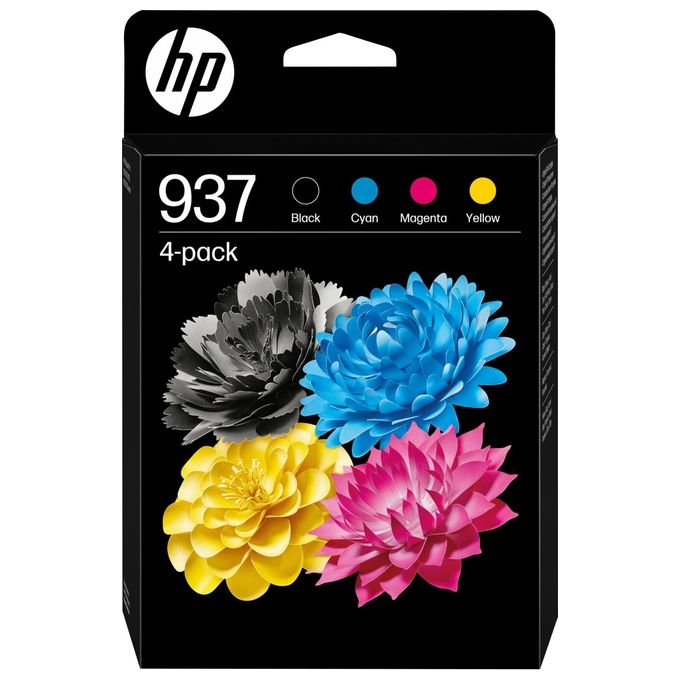 Multipack cartucce HP Combo 937 (6C400NE) Nero, Giallo, Ciano, Magenta