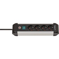 Multipresa Premium Alu-Line 4 vie, Ciabatta