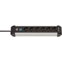 Multipresa Premium-Alu-Line 6 prese, Ciabatta