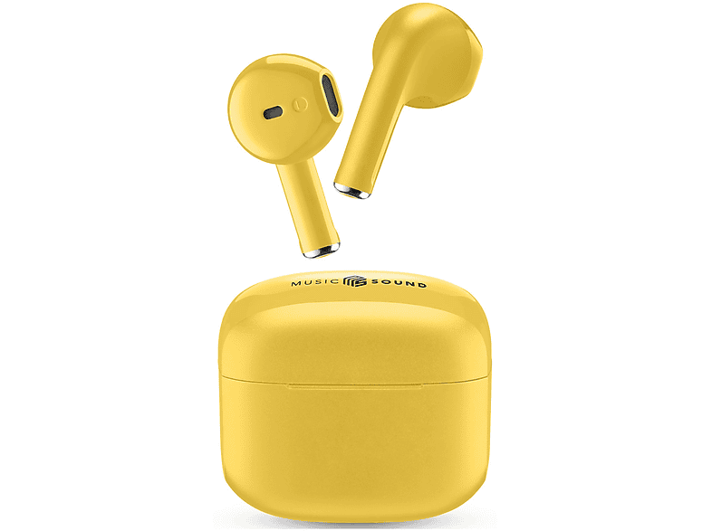 MUSICSOUND Auricolari Blueth AURICOLARI WIRELESS, GIALLO