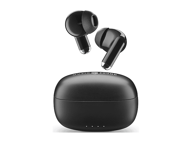 MUSICSOUND Drift Auricolare AURICOLARI WIRELESS, Nero