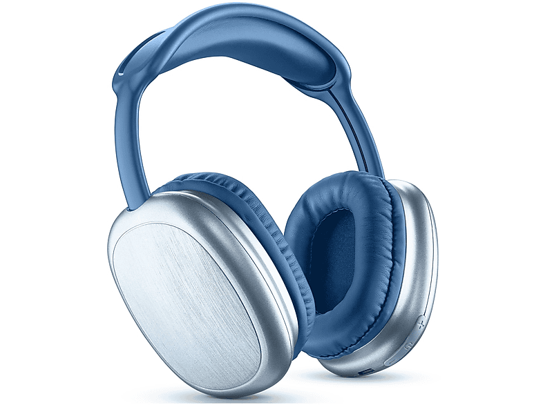 MUSICSOUND Maxi2 CUFFIE WIRELESS, Bluetooth 5.0, around-ear, Blue