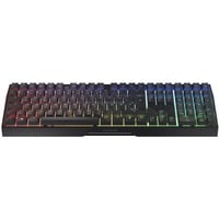 MX 3.0S Wireless tastiera Gaming RF senza fili + Bluetooth QWERTZ Tedesco Nero, Tastiera da gioco