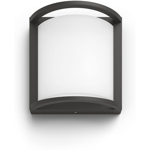 Mygarden - Dispositivo Led A Parete Per Esterni 19x19 Cm, 4000 K, 12 W, Antracite 915005555101 - Philips Mygarden - Dispositivo Led A Parete Per Esterni 19x19 Cm, 4000 K, 12 W, Antracite 915005555101 - Philips