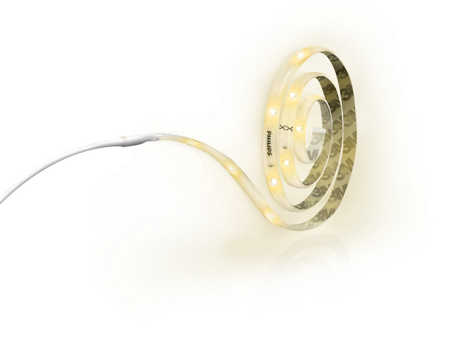 Myliving Lightstrips 1m White Led Indirect Light [classe Di Efficienza Energetica A] - Philips