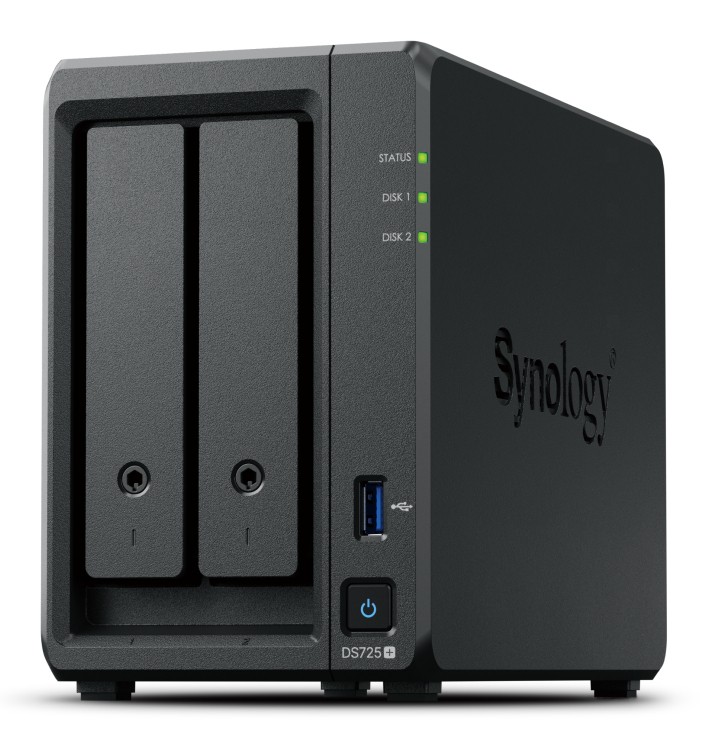 Nas Synology Ds725+ 2Hd 3.5/2.5 4Gbddr/1Rj45 1Gbe/1Rj45 25Gbe/1Usb