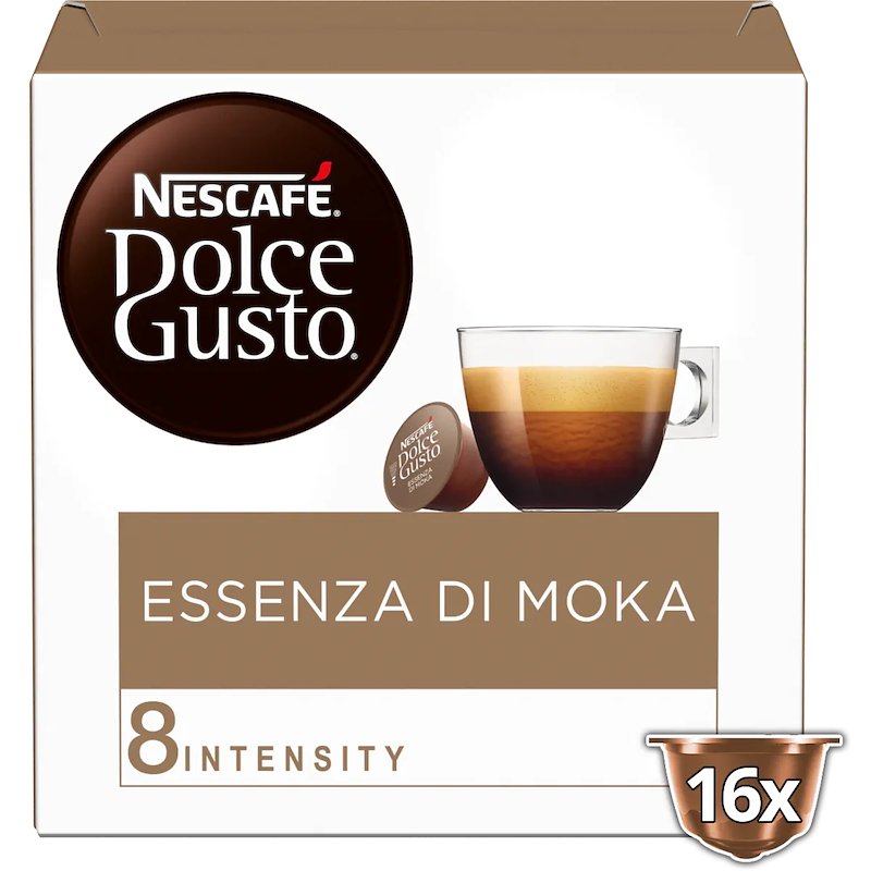 Nescafè - 16 Capsule Dolce Gusto Essenza di Moka - 12312138