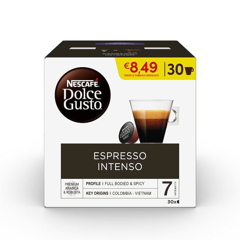 Nescafè - 30 Capsule Dolce Gusto Espresso Intenso Magnum Pack - 12226367