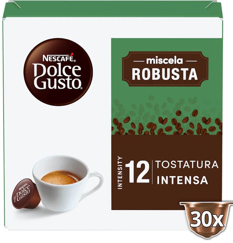 Nescafé Dolce Gusto Capsule 30pz Miscela Robusta 12580990