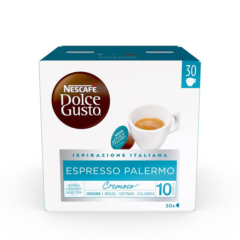 Nestle' Capsule Espresso Palermo Bianco/Azzurro