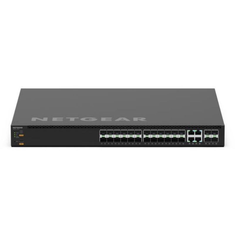 Netgear msm4328f gestito l3 10g ethernet (100/1000/10000) 1u nero Netgear msm4328f gestito l3 10g ethernet (100/1000/10000) 1u nero
