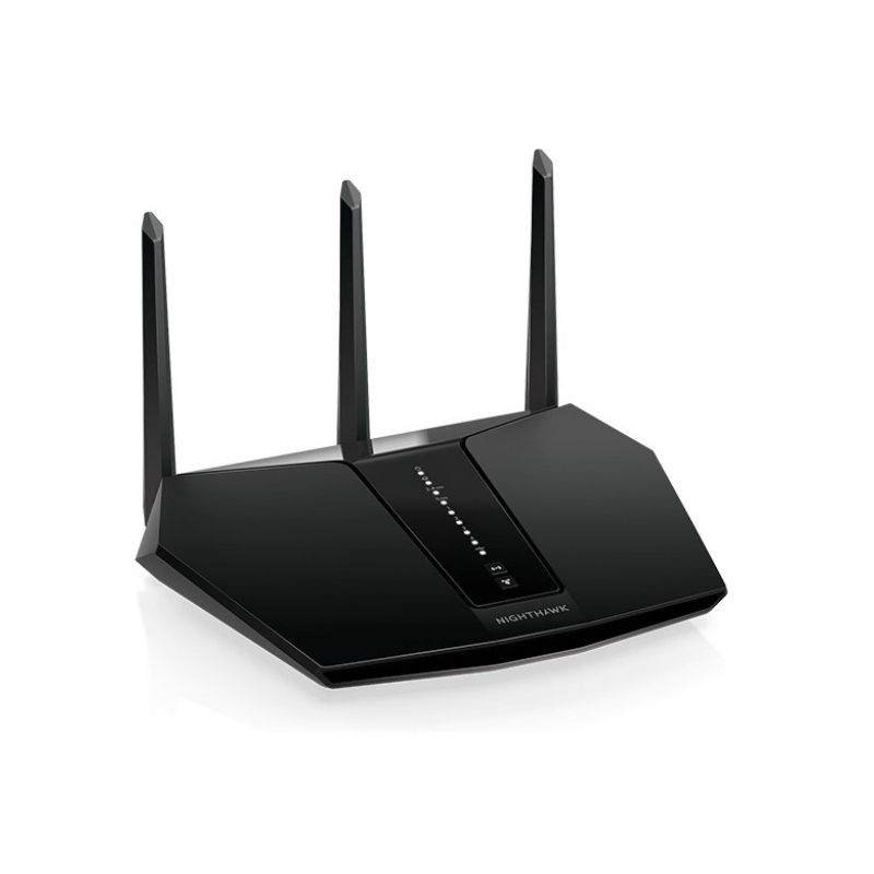 Netgear nighthawk ax/5-stream ax2400 wifi 6 router (rax30) router wireless gigabit ethernet dual-band (2.4 ghz/5 ghz) nero