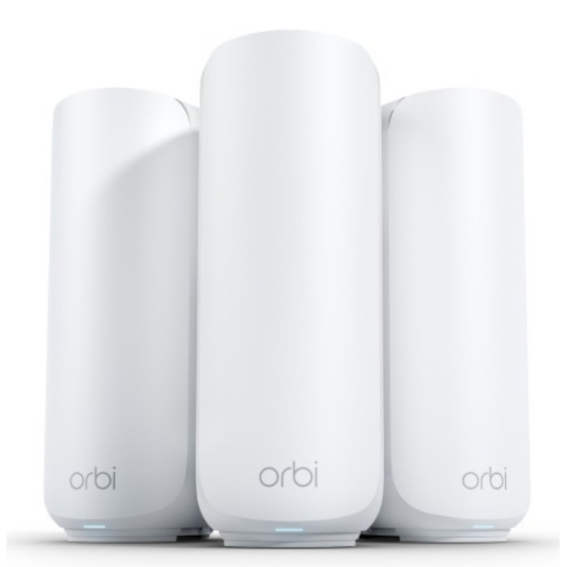Netgear orbi 370 dual-band (2.4 ghz/5 ghz) wi-fi 7 (802.11be) bianco 2 interno