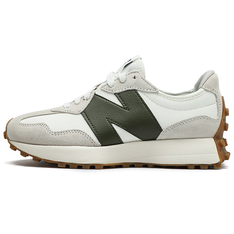 New Balance 327 Oatmeal Oak Green Unisex Sneakers Cream Moonbeam Off-White MS327ASN 41.5 white