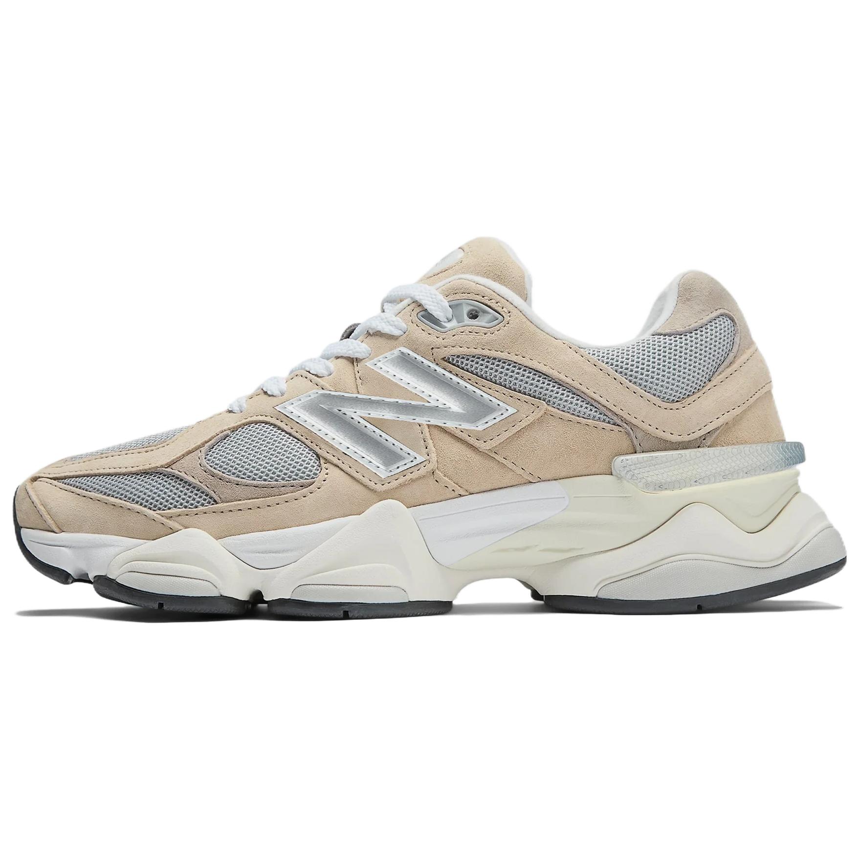 New Balance 9060 Incenso Nuvola di Pioggia Pietra Arida Sneakers Uomo Crema U9060LBD 39.5 gray