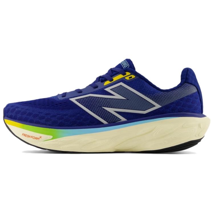 New Balance Fresh Foam X 1080v14 Blu Inchiostro Zenzero Limone Scarpe da Ginnastica da Uomo Blu Argento-Metallizzato M1080N14 46.5 beige
