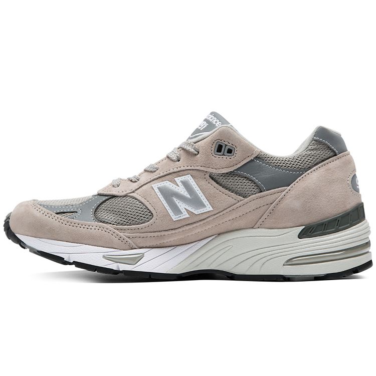 New Balance Uomo 991 Made in England Grigio Bianco Sneakers Uomo M991GL 47.5 gray