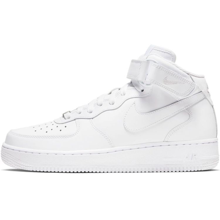 Nike Air Force 1 07 Mid Triple White Sneakers da Donna DD9625-100 41 white