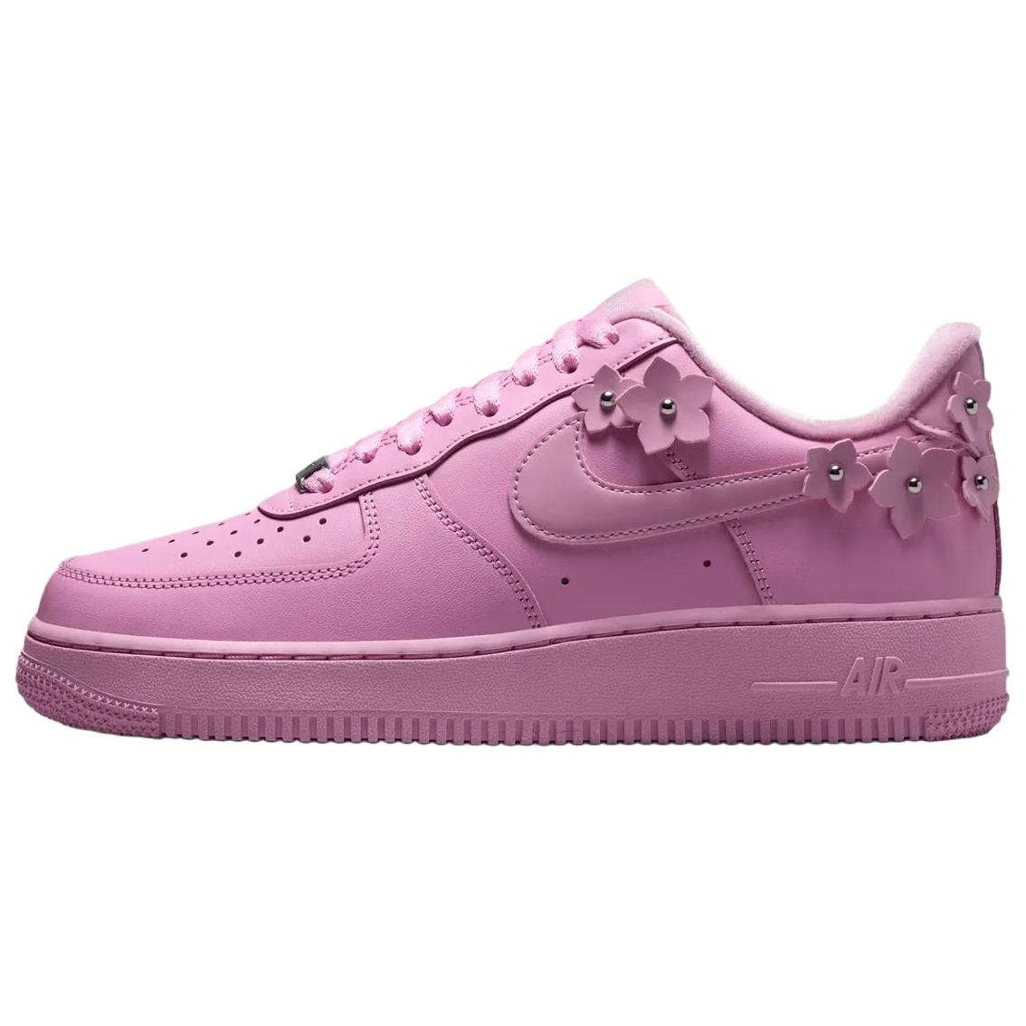 Nike Air Force 1 07 Rosa Schiuma Argento Metallico Sneakers Donna Rosa-Rise IR8637-600 41 pink