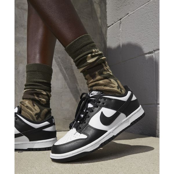 Nike Dunk Low Nero Bianco Sneakers Donna DD1503-101 36.5 gray