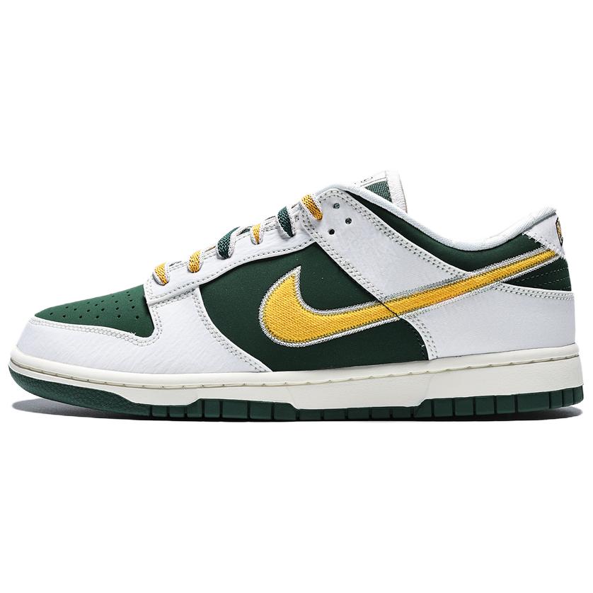 Nike Dunk Low Retro Sail Fir University Red Gold Sneakers da Uomo Verde University-Gold IM4413100 40.5 white