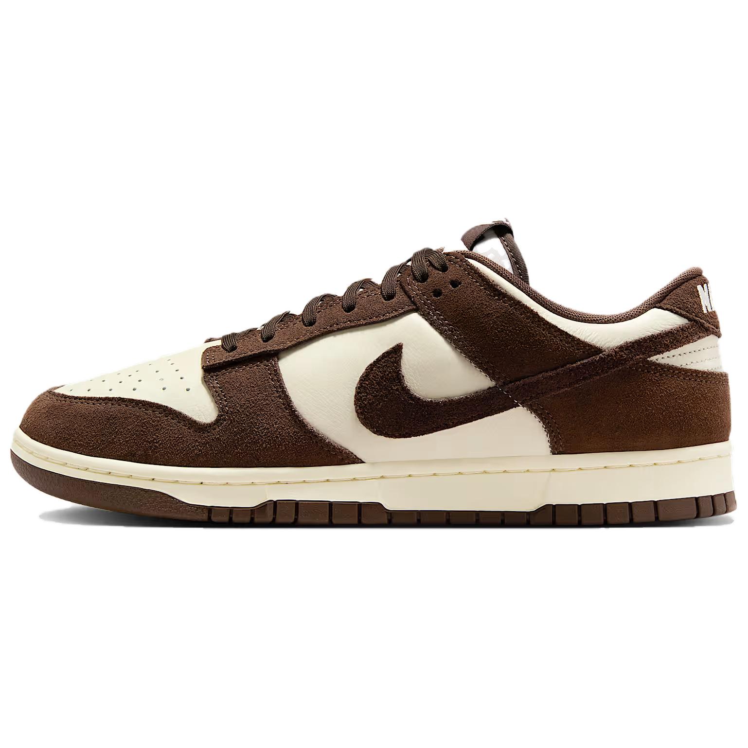 Nike Dunk Low SE Baroque Brown Pale Ivory Sneakers da Uomo FQ8249-104 46 black