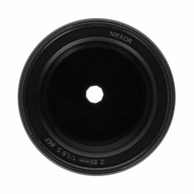 Nikon 85mm 1:1.8 Z S nera - Ricondizionato - Come nuovo - Grade A+