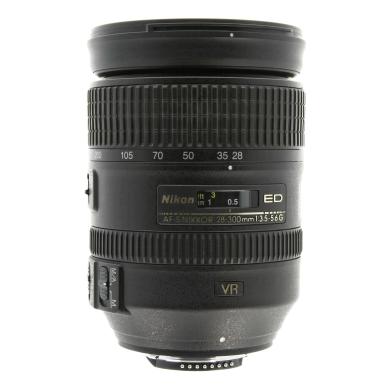 Nikon Nikkor 28-300 mm F3.5-5.6 SWM AF-S Aspherical VR G ED obiettivo nero - Ricondizionato - Come nuovo - Grade A+
