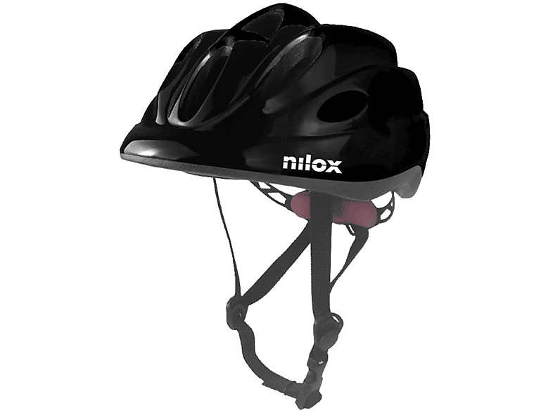 NILOX HELMET KID BLACK LED