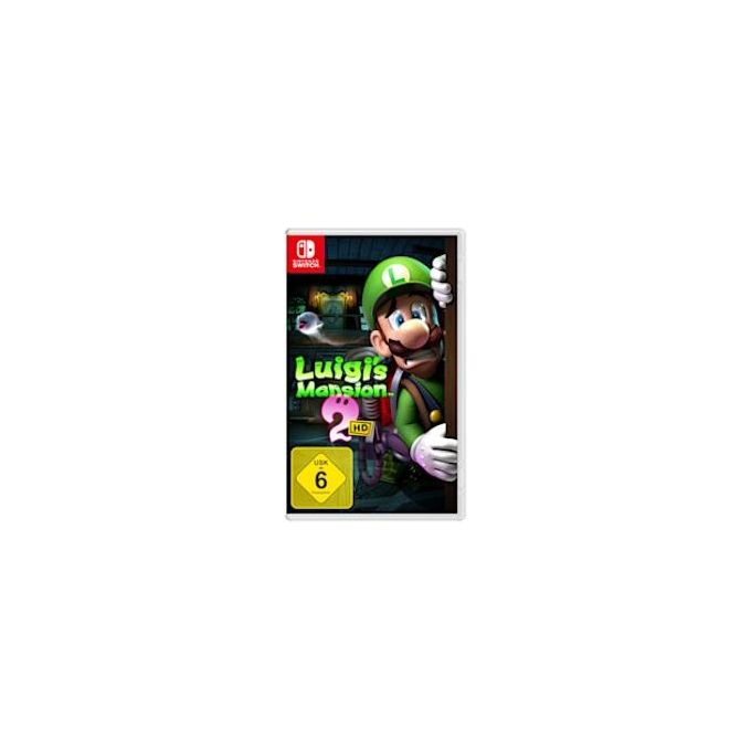 Nintendo 10013851 Luigi's Mansion 2 HD Gioco per Nintendo Switch Avventura Singleplayer Multiplayer online offline fino a 4 giocatori lingue Italiano colore Nero