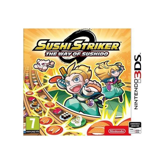 Nintendo 2239749 Sushi Striker The Way of Sushido Gioco per Nintendo 3DS e 2DS Puzzle Action Multiplayer PEGI 7