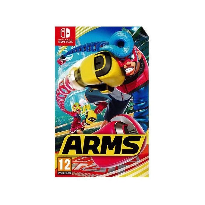Nintendo 2520449 ARMS Videogioco Picchiaduro Nintendo Switch Edizione Standard Italiano Supporto Fisico Multiplayer 4 Giocatori PEGI 12