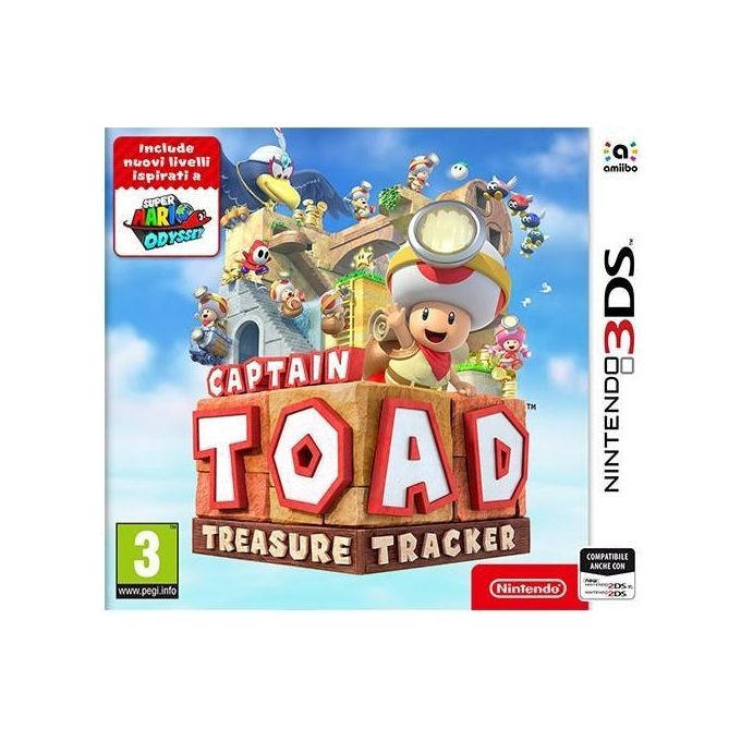 Nintendo CAPTAIN TOAD TREASURE TRACKER Videogioco per Nintendo 3DS colore Nero