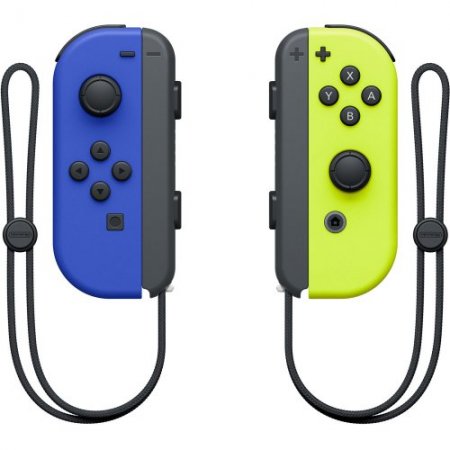 Nintendo - Coppia Di Joy-con-blu/giallo Neon
