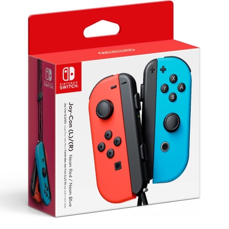 Nintendo - Coppia Di Joy-con Rosso Neon/blu Neon-rosso Neon/blu Neon