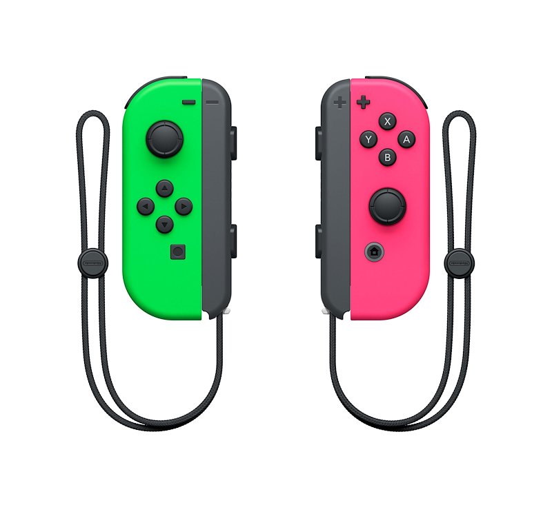 Nintendo - Coppia Di Joy-con-verde Neon/rosa Neon