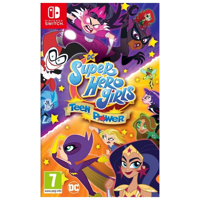 Nintendo DC Super Hero Girls: Teen Power Videogioco per Nintendo Switch Lingue Italiano e Inglese Supporto Fisico su Cartuccia colore Nero Nintendo DC Super Hero Girls: Teen Power Videogioco per Nintendo Switch Lingue Italiano e Inglese Supporto Fisico su Cartuccia colore Nero