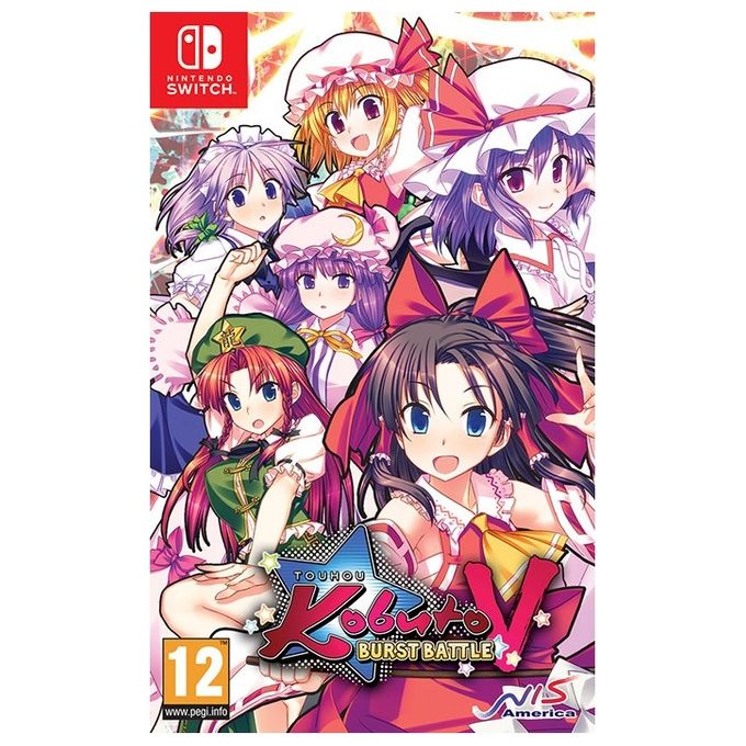 NIS America 5060112432149 Touhou Kobuto V : Burst Battle Videogioco per Nintendo Switch 1-2 Giocatori Offline 2 Giocatori Online Genere Gioco di Ruolo (RPG) colore Nero