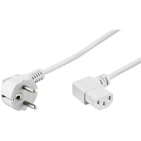 NK 102 2m Bianco CEE7/7 Accoppiatore C13, Cavo