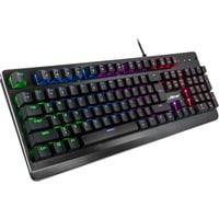 NK-2000ME tastiera USB QWERTZ Nero, Tastiera da gioco NK-2000ME tastiera USB QWERTZ Nero, Tastiera da gioco