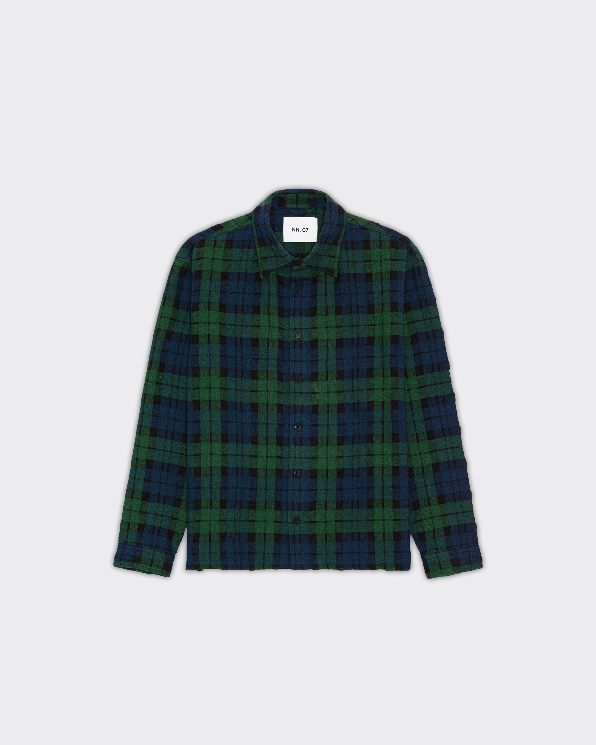 NN07 Camicia Casper Green Check