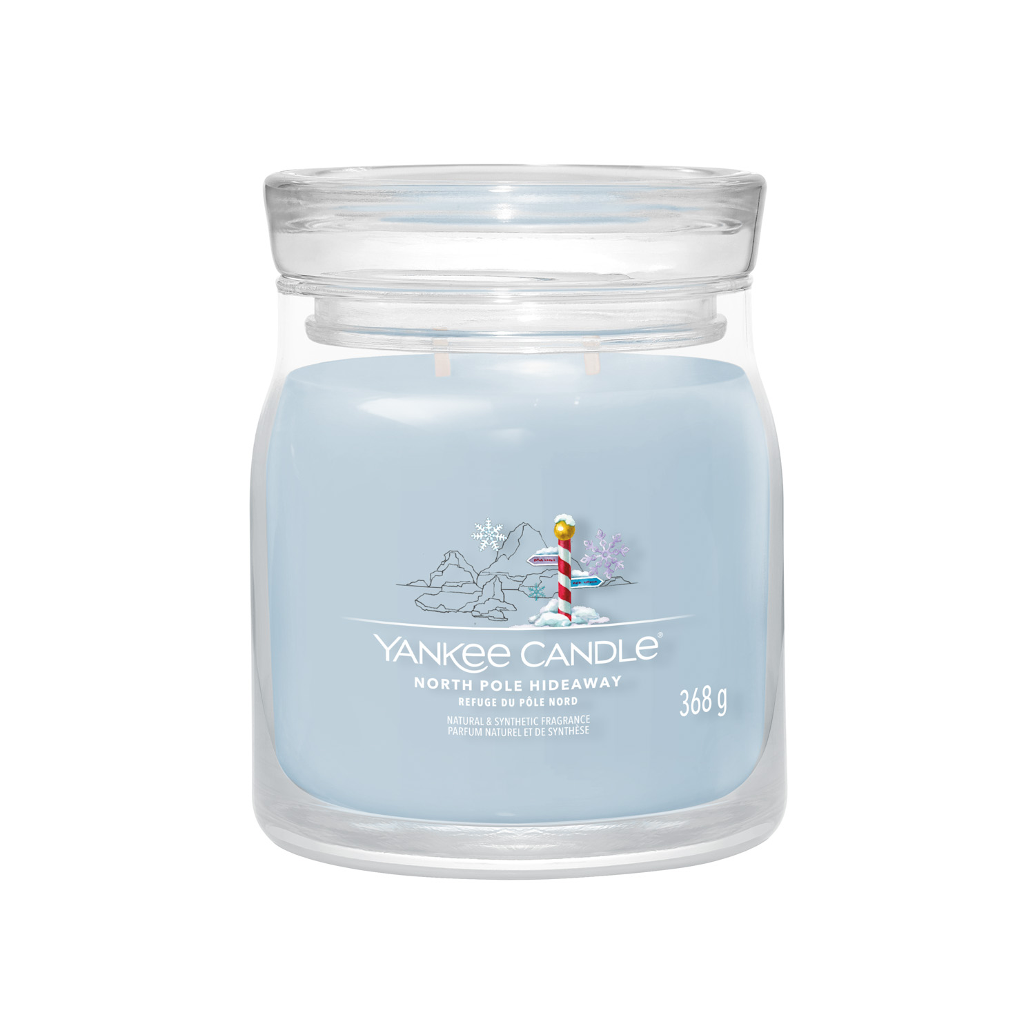 North Pole Hideaway, candela giara media Yankee Candle
