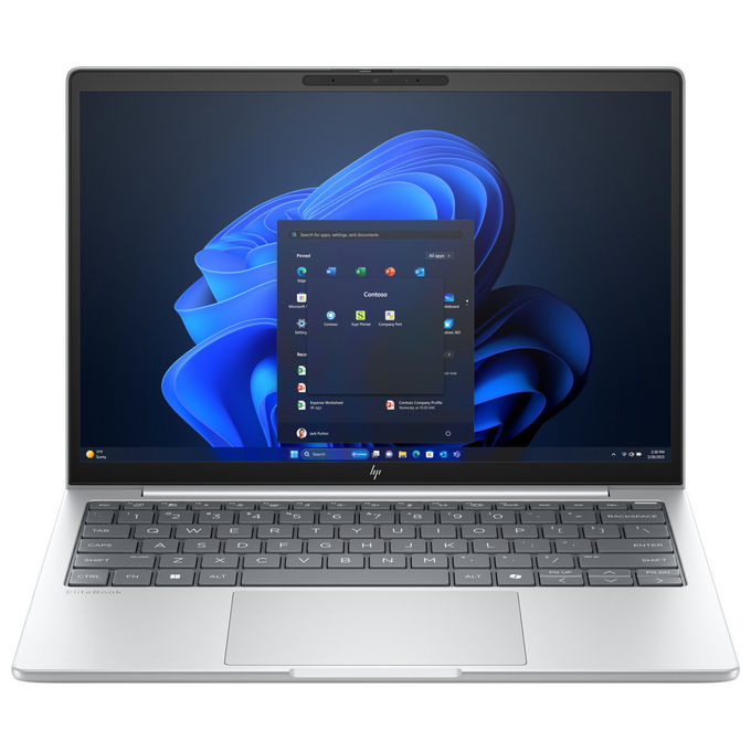 Notebook 13,3" ELITEBOOK 8 G1i 5G ( Intel Core Ultra 5 225U 16GB 512GB ) Glacier silver AD3D5ET