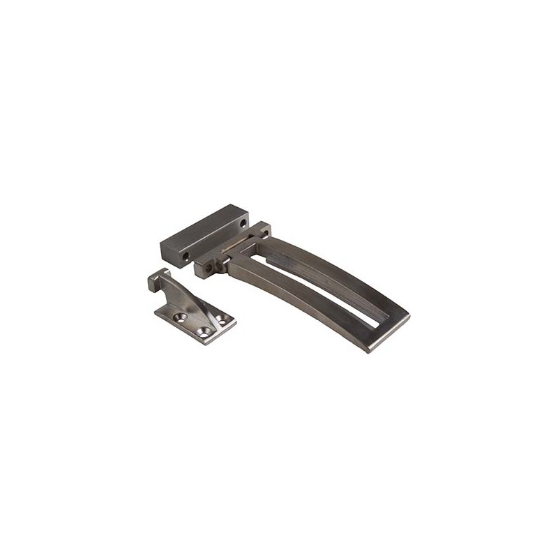 Nottolino Per Porta Di Legno, In Acciaio Inox