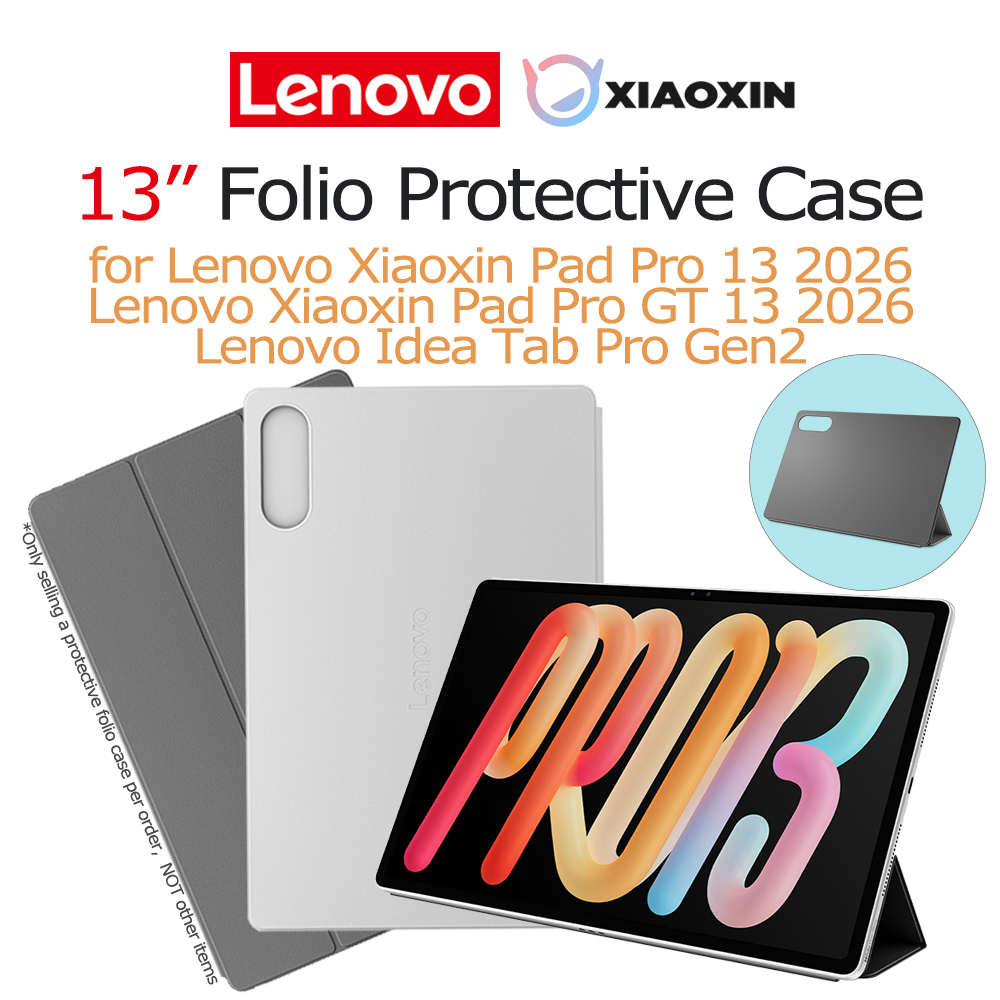 Nuova custodia protettiva Folio Case 2026 da 13'' per Lenovo Xiaoxin PadPro 13/Pro GT tablet da 13 pollici per Lenovo Idea Tab Pro Gen2 PU Nuova custodia protettiva Folio Case 2026 da 13'' per Lenovo Xiaoxin PadPro 13/Pro GT tablet da 13 pollici per Lenovo Idea Tab Pro Gen2 PU